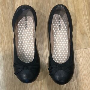 Nordstrom black ballet flats